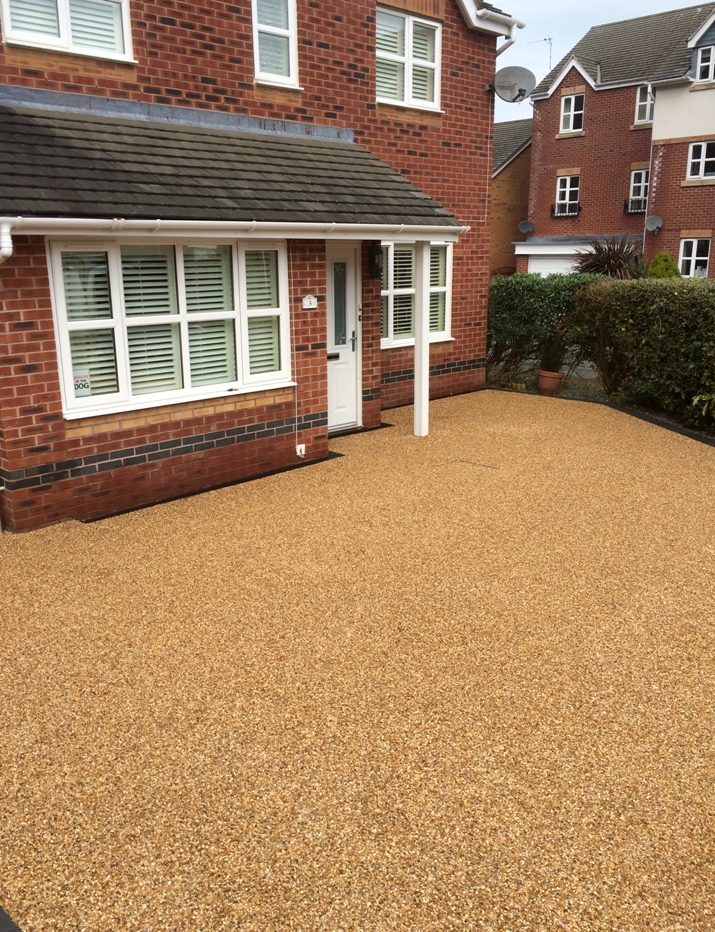 resin driveway