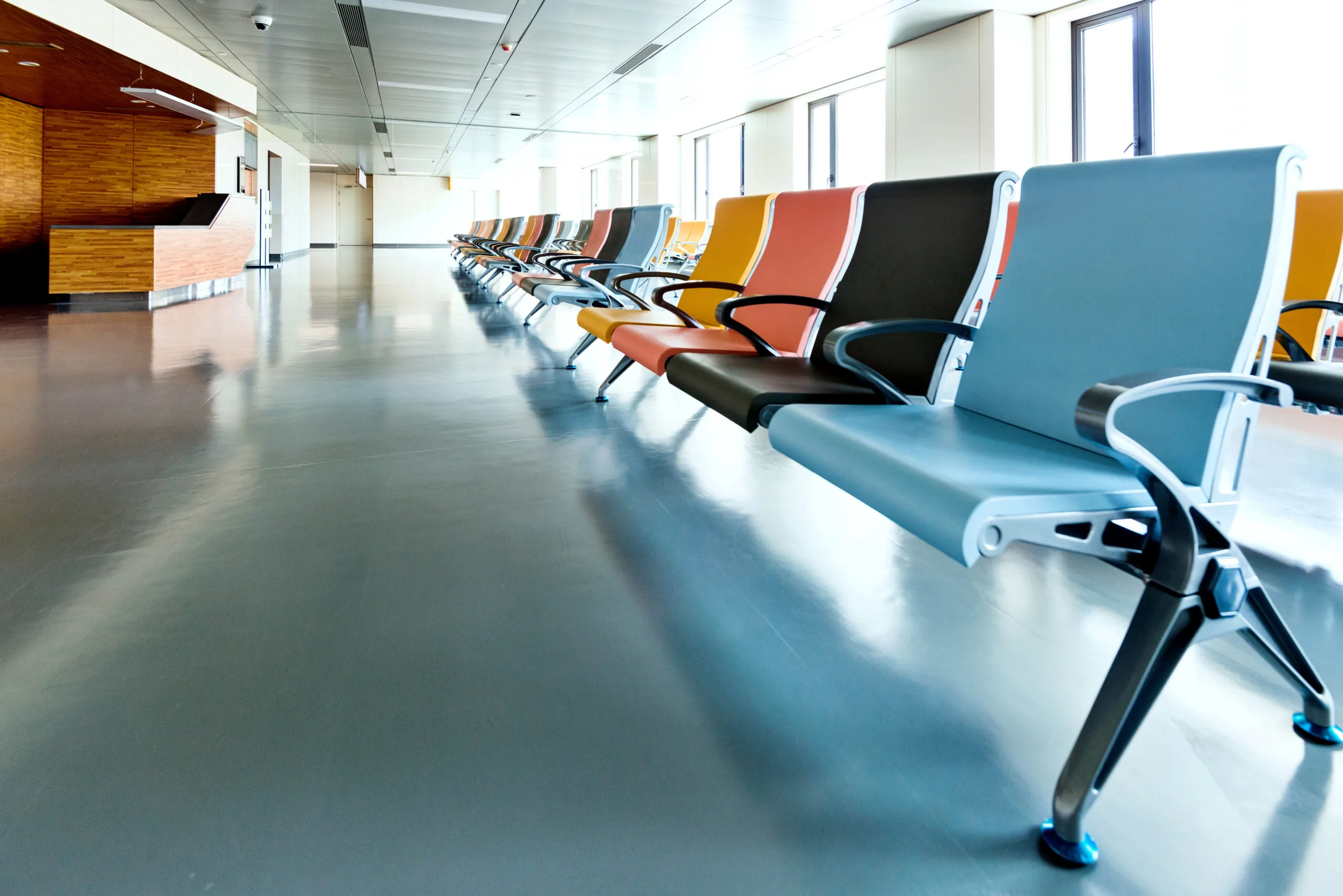 waiting room with floaterra coating