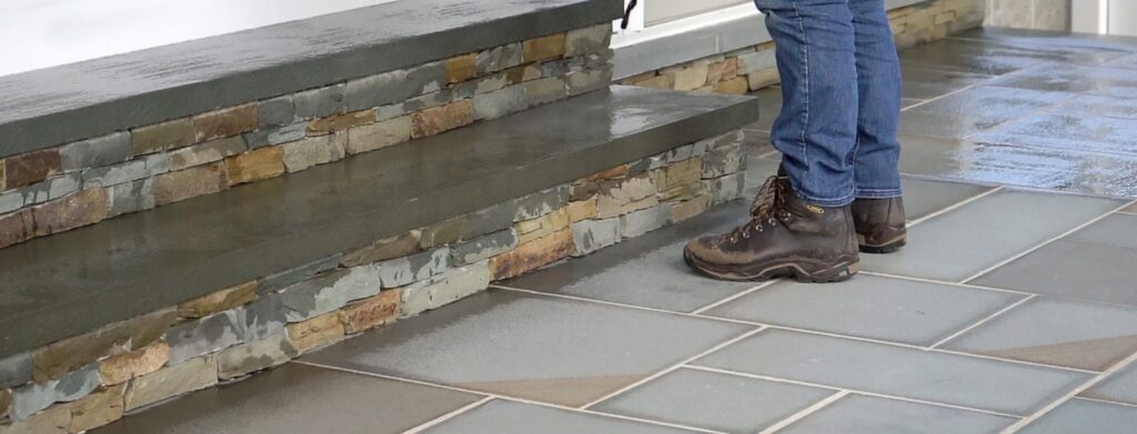 applying concrete sealer