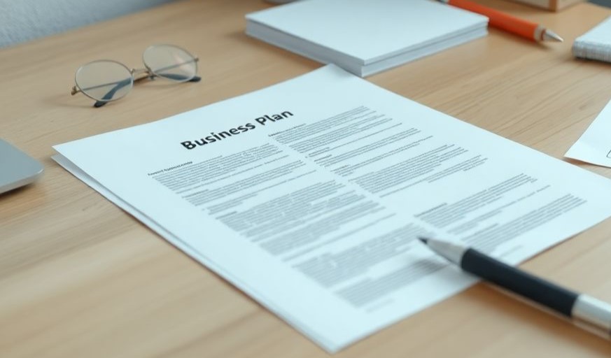 business plan paper